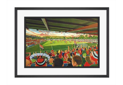Broadhurst Park Stadium Fine Art - FC United of Manchester Broadhurst Park Stadium Fine Art - FC United of Manchester